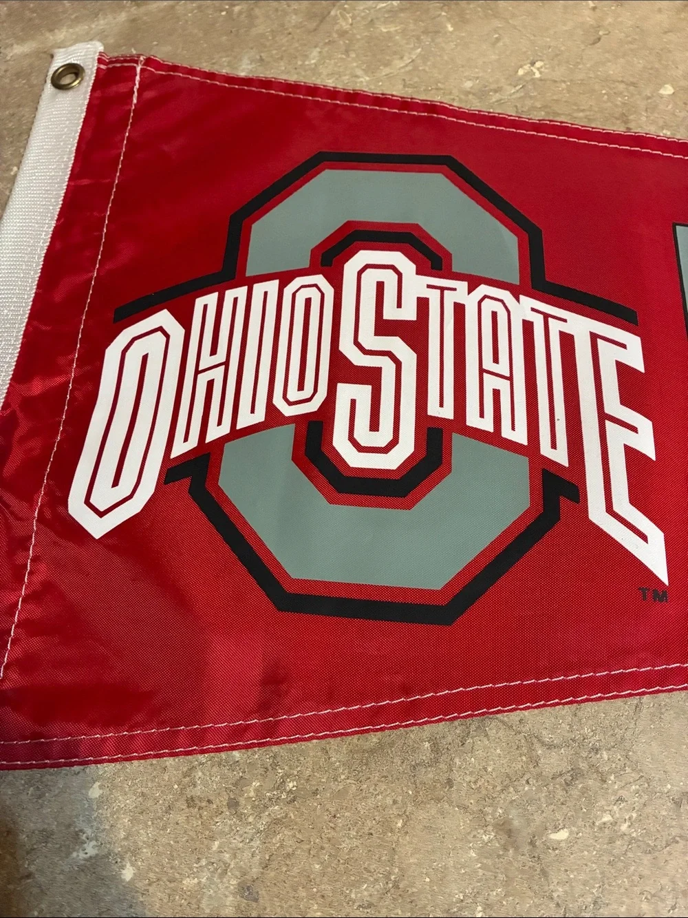Ohio State Buckeyes Red Pennant